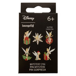 Loungefly Disney Peter Pan Tinker Bell Holiday Mystery Blind Box Enamel Pin assorted