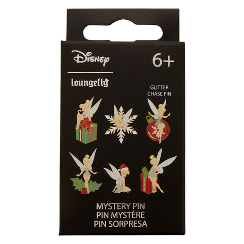 Loungefly Disney Peter Pan Tinker Bell Holiday Mystery Blind Box Enamel Pin assorted