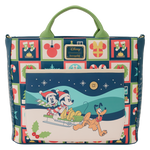 Loungefly Disney Mickey & Minnie Holiday bag backpack
