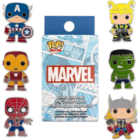 Loungefly Marvel Mystery Blind Box Enamel Pin assorted