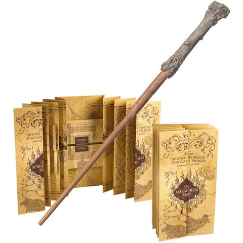 Harry Potter Magic Wand + Marauders Map