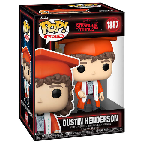 POP figure Stranger Things Dustin Henderson