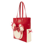 Loungefly Disney Minnie Mouse Rocks the Dots Coquette tote bag