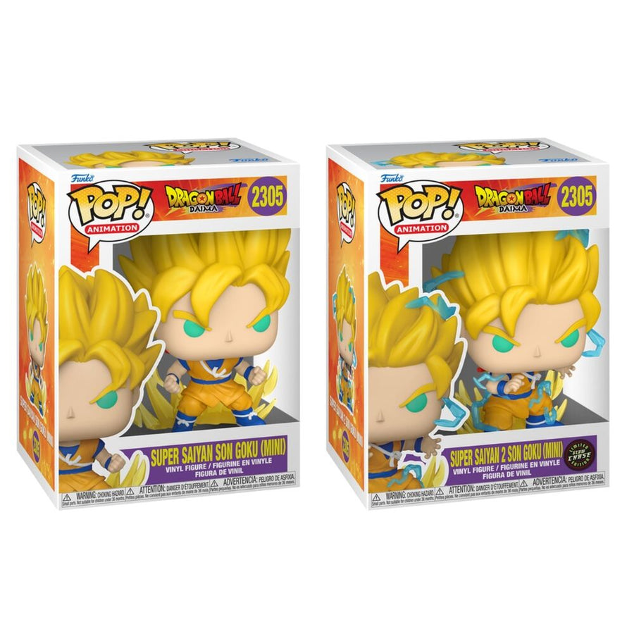 POP figure Dragon Ball Daima Super Saiyan Son Goku Mini 5 + 1 Chase
