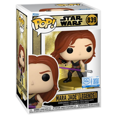 POP figure Star Wars Mara Jade Legends Exclusive