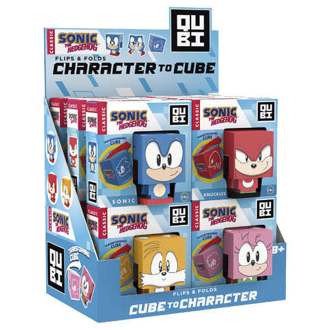Sonic The Hedgehog assorted Cube Qubi