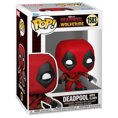 POP figure Marvel Deadpool 3 Deadpool with Claws