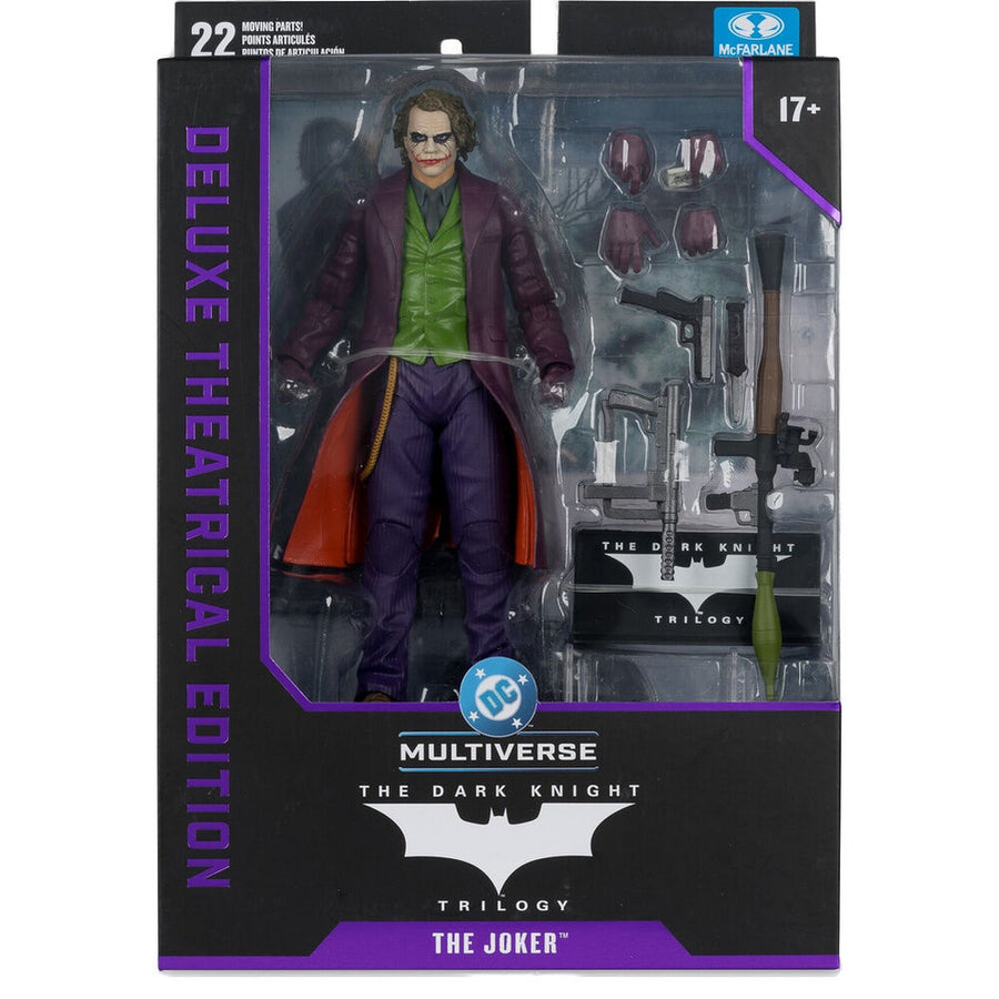 DC Comics Batman The Dark Knight Rises Deluxe Theatrical Edition The Joker figure 18cm