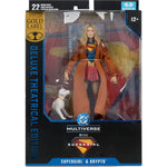 DC Comics Supergirl Deluxe Theatrical Edition Gold Label Collection Supergirl & Puppy Kripto figure 18cm