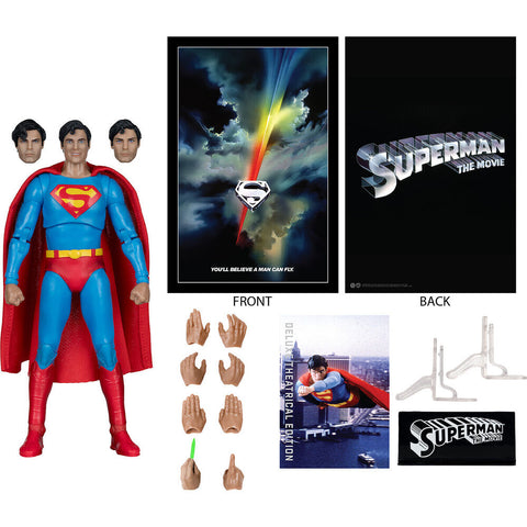DC Comics Superman Deluxe Theatrical Edition - Superman figure 19cm