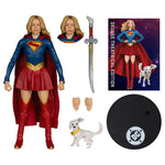 DC Comics Supergirl Deluxe Theatrical Edition Supergirl & Puppy Kripto figure 18cm