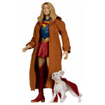DC Comics Supergirl Deluxe Theatrical Edition Gold Label Collection Supergirl & Puppy Kripto figure 18cm