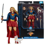 DC Comics Supergirl Deluxe Theatrical Edition Supergirl & Puppy Kripto figure 18cm