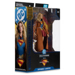 DC Comics Supergirl Deluxe Theatrical Edition Gold Label Collection Supergirl & Puppy Kripto figure 18cm