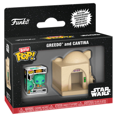 Bitty POP figure Town Star Wars Greedo and Cantina