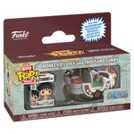 Bitty POP figure Ride One Pice Monkey D.Luffy and Thousand Sunny