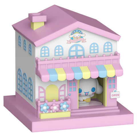 Bitty POP figure Town Hello Kitty and Friends Chef Cinnamoroll With Cafe Cinnamoroll