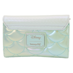 Loungefly Disney The Little Mermaid Iridescent Pearl flap wallet