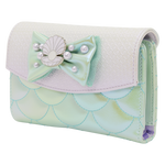 Loungefly Disney The Little Mermaid Iridescent Pearl flap wallet