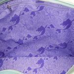 Loungefly Disney The Little Mermaid Ariel, Flounder and Sebastian tote bag with coin bag