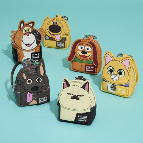 Loungefly Disney Pixar Dogs & Cats assorted Mystery mini backpack keychain