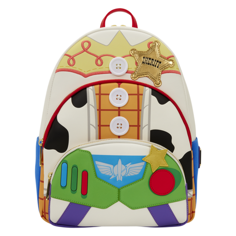 Loungefly Disney Pixar Toy Story 5 Jessie, Woody & Buzz Lightyear backpack 31cm