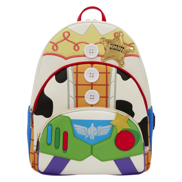 Loungefly Disney Pixar Toy Story 5 Jessie, Woody & Buzz Lightyear backpack 31cm