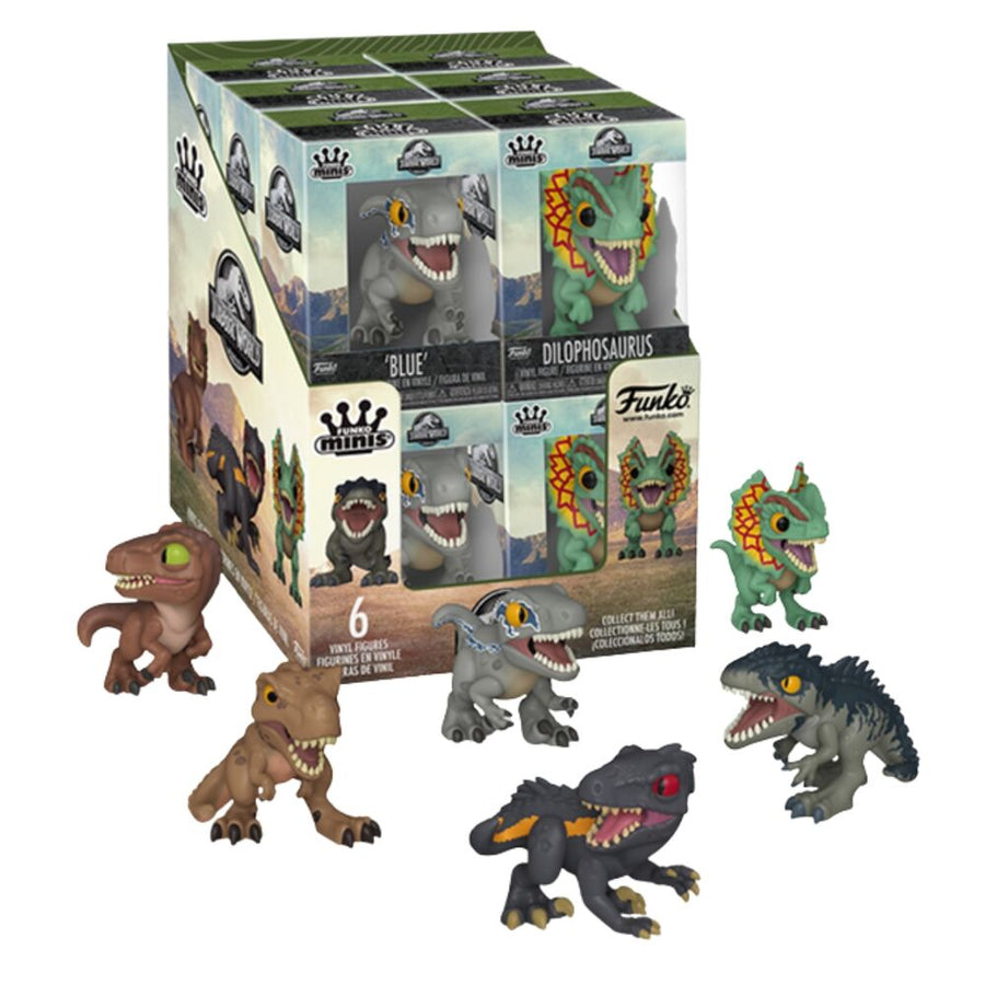 Assorted Mini Vinyl figure Jurassic World