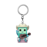 Pocket POP Keychain Adventure Time Cowboy BMO with guitar