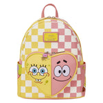 Loungefly SpongeBob SquarePants & Patrick Star Checkered backpack 26cm