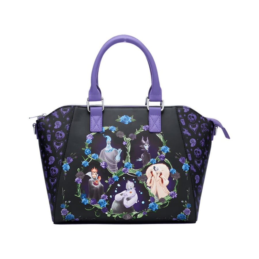 Loungefly Disney Villains Floral Icons Satchel backpack 26cm