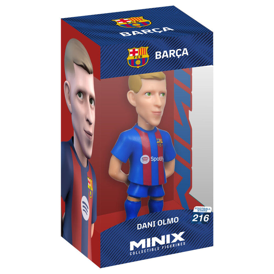 F.C. Barcelona Dani Olmo figure minix 12cm