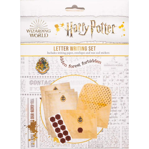 Harry Potter Hogwarts letter writing set
