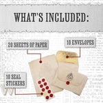 Harry Potter Hogwarts letter writing set
