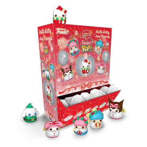 Assorted Mystery Pop Pocket figure Snowballs Hello Kitty