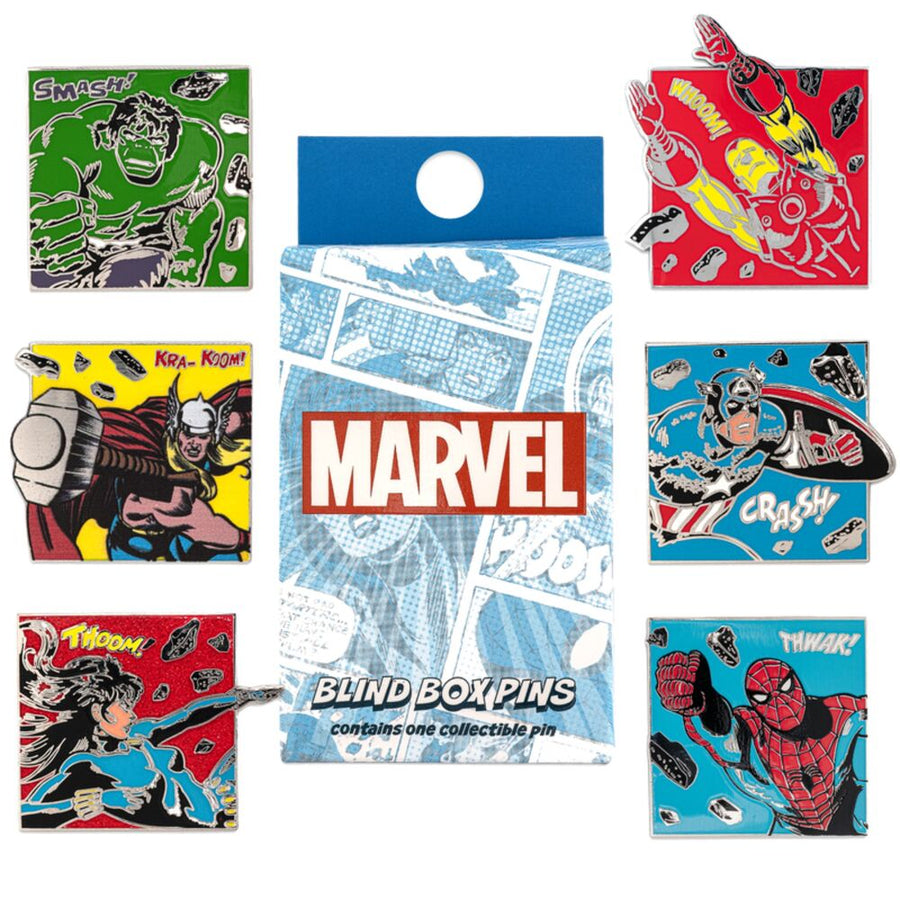 Loungefly Marvel Classic Avengers Blind Box Enamel Pin