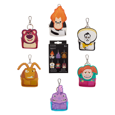 Loungefly Disney Pixar Rivals assorted Mystery mini backpack keychain