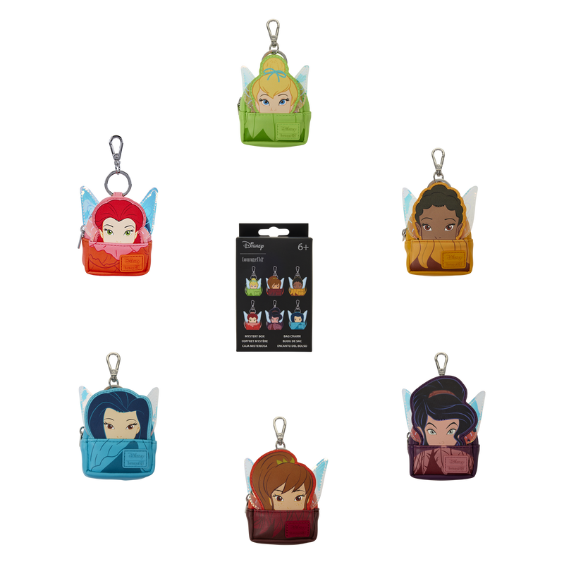 Loungefly Disney Fairies assorted Mystery mini backpack keychain