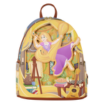 Loungefly Disney Tangled Rapunzel Glow Pin Trader backpack 26cm