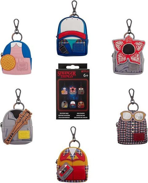 Netflix Stranger Things 10th Anniversary Mystery Keychain backpack charms