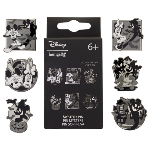 Loungefly Disney Mickey & Minnie Mystery Blind Box Enamel Pin assorted