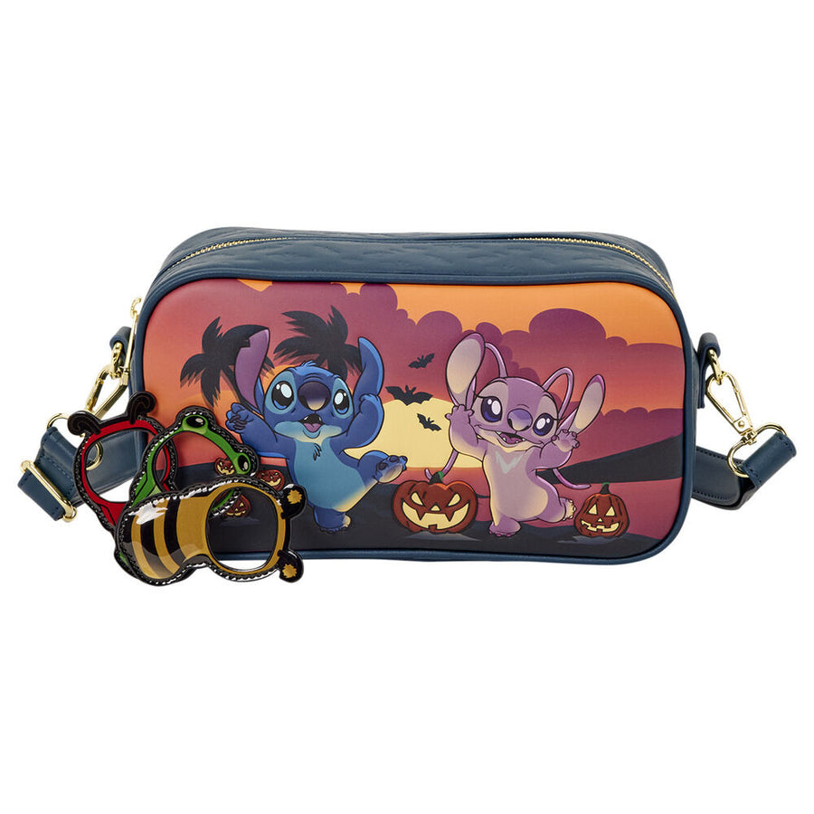 Loungefly Disney Stitch Halloween Angel & Stitch shoulder bag