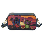 Loungefly Disney Stitch Halloween Angel & Stitch shoulder bag