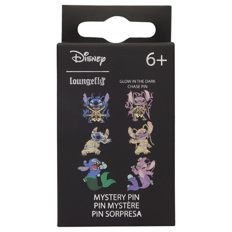 Loungefly Disney Stitch - Stitch & Ange Mystery Blind Box Enamel Pin assorted